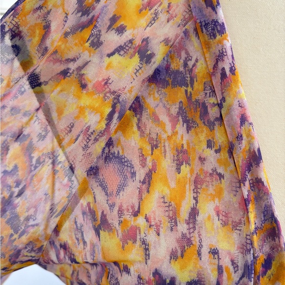 SAVAGE Fenty Mesh Patterned Robe size XS/S - Picture 3 of 7